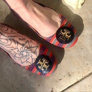Tory Burch Reva-Printed Canvas